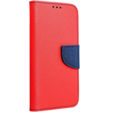 utángyártott Fancy Samsung Galaxy A56 flip tok, piros / kék tok és táska