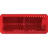 utángyártott Fényvisszaverő piros, öntapadó New Holland - 108 x 44 mm