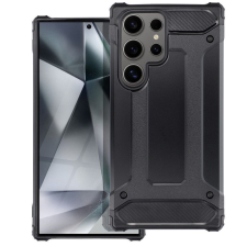 utángyártott Forcell Armor ütésálló hátlap tok, Samsung Galaxy S24 Ultra, fekete tok és táska