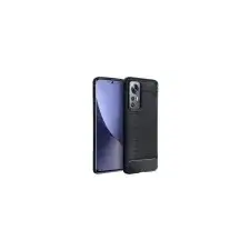 utángyártott Forcell Carbon Xiaomi Poco F7 Pro hátlap tok, fekete tok és táska