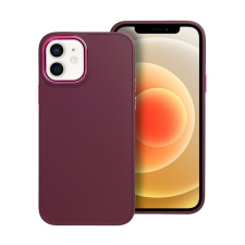 utángyártott Frame Apple iPhone 12/12 Pro közepesen ütésálló tok kameravédő kerettel, lila tok és táska