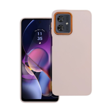 utángyártott Frame Motorola G54 közepesen ütésálló tok kameravédő kerettel, rózsaszín tok és táska