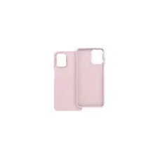 utángyártott Frame Samsung Galaxy A12 szilikon tok, rózsaszín tok és táska