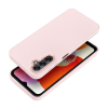 utángyártott Frame Samsung Galaxy A14 4G/A14 5G közepesen ütésálló tok kameravédő kerettel, rózsaszín