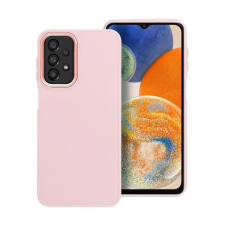 utángyártott Frame Samsung Galaxy A23 5G közepesen ütésálló tok kameravédő kerettel, rózsaszín tok és táska
