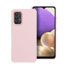 utángyártott Frame Samsung Galaxy A32 LTE ( 4G ) közepesen ütésálló tok kameravédő kerettel, rózsaszín tok és táska