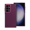 utángyártott Frame Samsung Galaxy S23 Ultra közepesen ütésálló tok kameravédő kerettel, lila