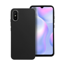 utángyártott Frame Xiaomi Redmi 9AT/Redmi 9A közepesen ütésálló tok kameravédő kerettel, fekete tok és táska