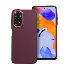 utángyártott Frame Xiaomi Redmi Note 11/11S szilikon tok, lila tok és táska