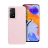 utángyártott Frame Xiaomi Redmi Note 11 Pro/11 Pro 5G közepesen ütésálló tok kameravédő kerettel, rózsaszín