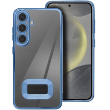 utángyártott Glam Samsung Galaxy S25 Ultra szilikon tok kameravédő-lencsével, kék tok és táska
