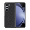 utángyártott HCD5 Samsung Galaxy Z Fold 5 hátlap tok, fekete