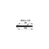 utángyártott Hengerfejcsavar Hürlimann - M12 x 1,75, hossz 100 mm