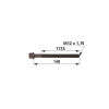 utángyártott Hengerfejcsavar motorhoz Steyr 299938A1 - M12 x 1,75, hossz 140 mm