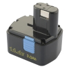 utángyártott Hitachi EB 1412S, EB 1414, EB 1414L helyettesítő szerszámgép akkumulátor (3300mAh, 14.4V, Ni-Mh) - Utángyártott