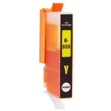 Utángyártott HP CZ112AE No.655 [Y] 18ml sárga tintapatron, CHIPPEL nyomtatópatron & toner