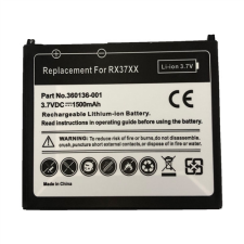 utángyártott HP IPAQ 364401-001 helyettesítő mobiltelefon akkumulátor (Li-Ion, 1500mAh / 5.55Wh, 3.7V) - Utángyártott mobiltelefon akkumulátor