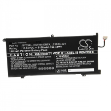 utángyártott HP SY03XL helyettesítő laptop akkumulátor (11.55V, 5150mAh / 59.48Wh) - Utángyártott hp notebook akkumulátor