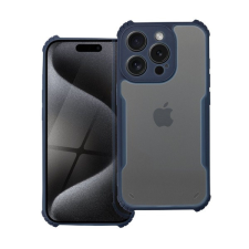 utángyártott iPhone 16 Plus ütésálló tok erősített peremmel, tengerészkék tok és táska