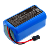 utángyártott Kitfort KT-519-2 készülékhez takarítógép akkumulátor (Li-ion, 14.4V, 2600mAh / 37.44Wh) - Utángyártott