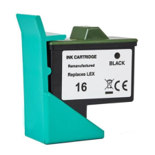 Utángyártott LEXMARK 10N0016E 15ml. fekete tintapatron nyomtatópatron & toner