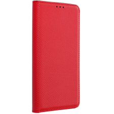 utángyártott Magnet Motorola G55 5G mágneses flip tok, piros tok és táska