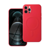 utángyártott Magsafe szilikon tok Apple iPhone 12 Pro, piros