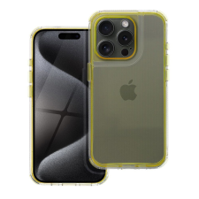 utángyártott MATRIX CLEAR Case for IPHONE 16 yellow tok és táska