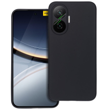 utángyártott Matt szilikon Xiaomi Poco F7 / Redmi Turbo 4 Pro 5G tok, fekete tok és táska