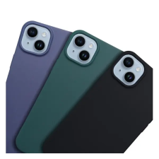 utángyártott Matt Xiaomi Redmi 14C szilikon tok, zöld tok és táska