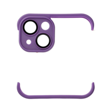 utángyártott Mini bumper szilikon tok, Apple iPhone 13, lila tok és táska