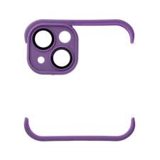 utángyártott Mini bumper szilikon tok, Apple iPhone 13, lila tok és táska