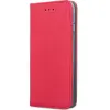 utángyártott Motorola Edge 50 Fusion, Oldalra nyíló tok, stand, Smart Magnet, piros