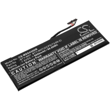 utángyártott MSI GS40-6QE-027UK készülékhez laptop akkumulátor (Li-ion, 7.6V, 60.80Wh / 8000mAh) - Utángyártott msi notebook akkumulátor