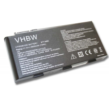 utángyártott MSI GX660D, GX660DX Laptop akkumulátor - 6600mAh (11.1V Fekete) - Utángyártott msi notebook akkumulátor