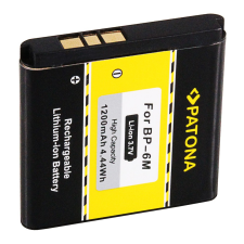 utángyártott Nokia BP-6M akkumulátor - 1200mAh (3.7V) - Utángyártott mobiltelefon, tablet alkatrész