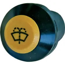 utángyártott Nyomógombos kapcsoló ablakmosóhoz (gomb) Fendt - Ø 28 mm, 12 V autóalkatrész