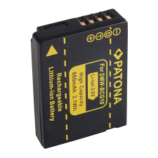 utángyártott Panasonic DMW-BCG10, DMW-BCG10E akkumulátor - 860mAh (3.6V) - Utángyártott digitális fényképező akkumulátor