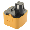 utángyártott Panasonic EY6102CRKW, EY6107, EY6205BC készülékekhez szerszámgép akkumulátor (3000mAh, 12V, Ni-MH) - Utángyártott