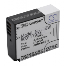 utángyártott Panasonic Lumix DMC-GF6X készülékhez kamera akkumulátor (7.4V, 1050mAh / 7.77Wh, Lithium-Ion) - Utángyártott panasonic videókamera akkumulátor