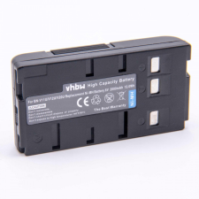 utángyártott Panasonic VW-VBS2 helyettesítő kamera akkumulátor (6V, 2000mAh / 12Wh, NiMH) - Utángyártott panasonic videókamera akkumulátor