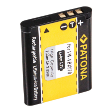 utángyártott Pentax Optio W90, WS80 akkumulátor - 700mAh (3.7V) - Utángyártott digitális fényképező akkumulátor