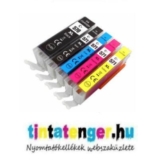  Utángyártott PGI-570XXL/CLI-571XXL prémium, új multipack 5 db. patron nyomtatópatron & toner