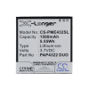 utángyártott Prestigio PAP4322 DUO helyettesítő mobiltelefon akkumulátor (Li-ion, 3.7V, 5.55Wh / 1500mAh) - Utángyártott