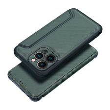 utángyártott Razor book Samsung Galaxy A36 flip tok, sötétzöld tok és táska