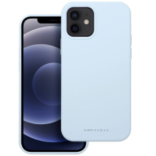 utángyártott Roar Samsung Galaxy S25+ prémium szilikon tok velúr béléssel, világoskék tok és táska