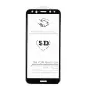 utángyártott Samsung Galaxy A35 5G SM-A356B, Kijelzővédő fólia, ütésálló fólia (az íves részre is!), Tempered Glass (edzett üveg), fekete