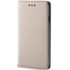 utángyártott Samsung Galaxy S25 Edge SM-S937, Oldalra nyíló tok, stand, Smart Magnet, arany