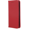 utángyártott Samsung Galaxy S25 Ultra SM-S938, Oldalra nyíló tok, valódi bőrtok, stand, Smart Pro, piros