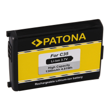 utángyártott Siemens S35i készülékhez okostelefon akkumulátor (1300mAh, 3.7V, Li-Ion) - Utángyártott mobiltelefon akkumulátor